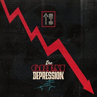the album cover for As It Is - The Great Depression [Red Smoke Swirl LP]