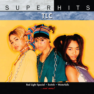 the album cover for TLC - Super Hits: TLC