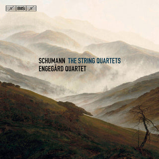 the album cover for Schumann / Carlsen - String Quartets