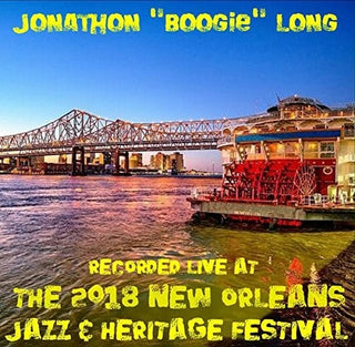 the album cover for Jonathon Long - Live at Jazzfest 2018
