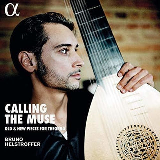 the album cover for J Bach S / Helstroffer - Calling the Muse