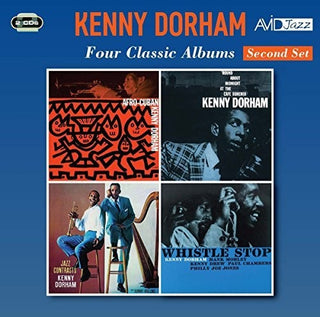 the album cover for Kenny Dorham - Round About Midnight at the Cafe Bohemia