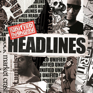 the album cover for Unified Highway - Headlines