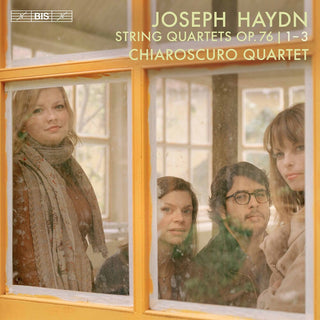 the album cover for Haydn / Chiaroscuro Quartet - String Quartets 76 1-3