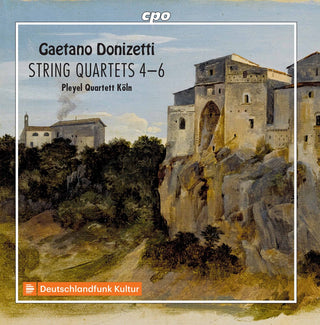 the album cover for Donizetti / Koln - String Quartets 4-6