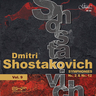 the album cover for Shostakovich / Tabakov - Shostakovich 9