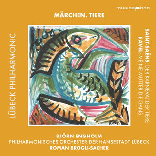 the album cover for Ravel / Engholm / Brogli-Sacher - Der Karneval Der Tiere