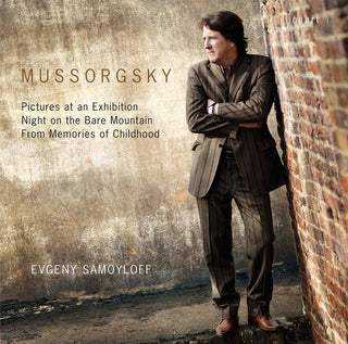 the album cover for Mussorgsky / Samoyloff - Pictures at An Exhibition