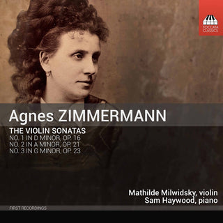 the album cover for Zimmermann / Milwidsky / Haywood - Violin Sonatas