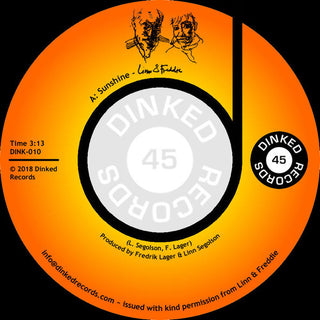 the album cover for Linn & Freddie - Sunshine / Be Thankful For What U Got