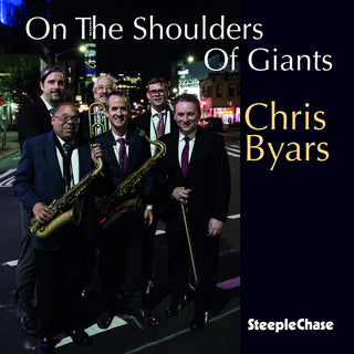 the album cover for Chris Byars - On The Shoulders Of Giants