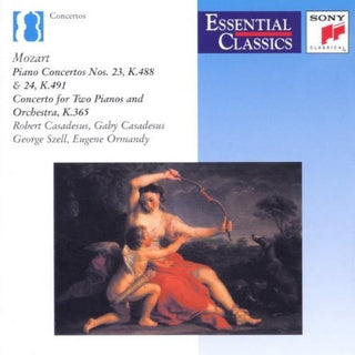 the album cover for Casadesus - Piano Concertos 23