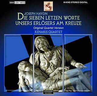 the album cover for Xenakis Quartet - 7 Last Words Of Christ