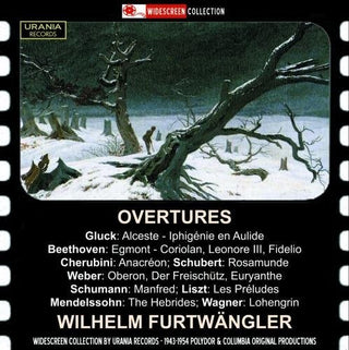 the album cover for Vienna Philharmonic / Furtwangler - Overtures