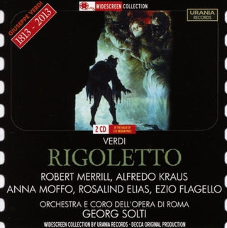 the album cover for Merrill / Kraus / Moffo - Rigoletto