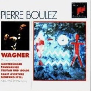 the album cover for Boulez / New York Philharmonic - Orchestral Music