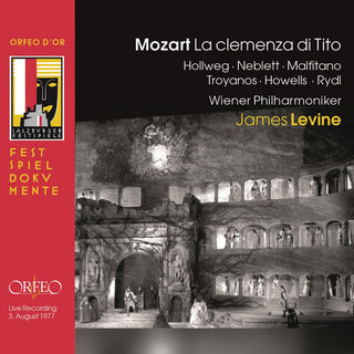 the album cover for Wiener Philharmoniker - Clemenza Di Tito
