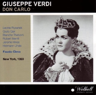 the album cover for Rysanek - Don Carlo