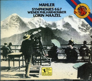 the album cover for Maazel / Vienna Philharmonic Orchestra - Symphonies 6 & 7