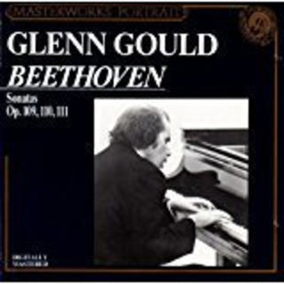 the album cover for Gould - Piano Sonatas 1