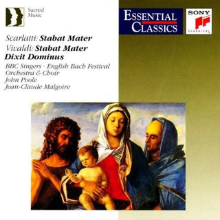 the album cover for English Bach Festival Orchestra / Watts / Malgoire - Stabat