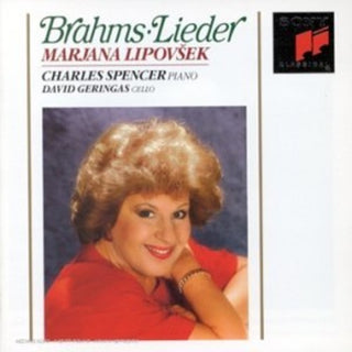 the album cover for Spencer / Lipovsek - Lieder / Marjana Lipovs
