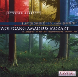 the album cover for Petersen Quartett - Wolfgang Amadeus Mozart