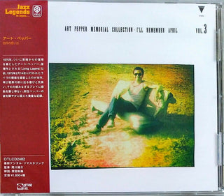 the album cover for Art Pepper - I'll Remember April