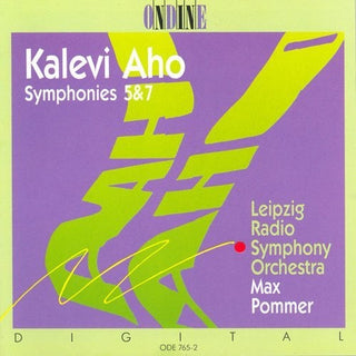 the album cover for Leipzig Radio Orchestra / Pommer - Symphony 5 & 7