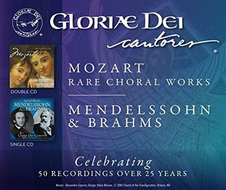 the album cover for Gloriae Dei Cantores - Mendelssohn & Mozart Set