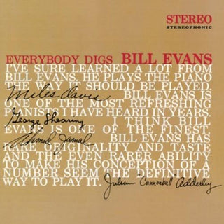 Bill Evans- Everybody Digs Bill Evans