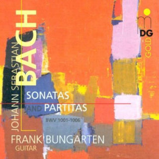 the album cover for J.S. Bach - Sonatas & Suites Arranged for Guitar