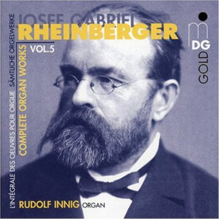 the album cover for J. RHEINBERGER - Complete Organ Works 5