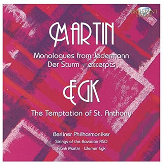 the album cover for Berliner Philharmoniker / Baker - 6 Monologues from Jedermann