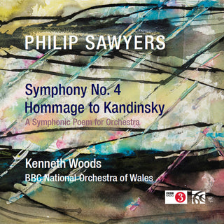 the album cover for Sawyers / Bbc National Orchestra Of Wales / Woods - Symphony 4