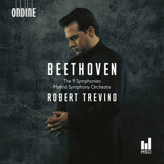 the album cover for Beethoven / Malmo Symphony Orch / Trevino - 9 Symphonies
