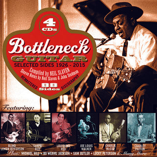 the album cover for Bottleneck Guitar 1926-2015 / Various - Bottleneck Guitar 1926-2015