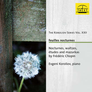 the album cover for Chopin / Koroliov - Koroliov Series 22