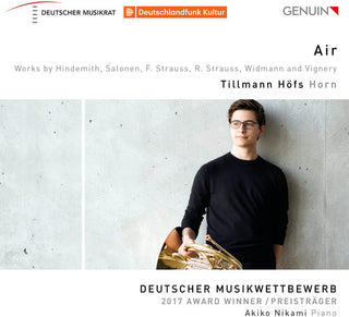 the album cover for Hindemith / Hofs - Air