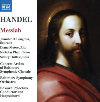 the album cover for Handel - Messiah