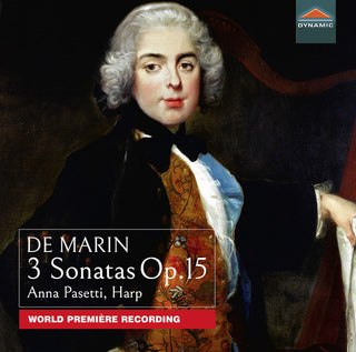 the album cover for Marin / Pasetti - 3 Sonatas 15