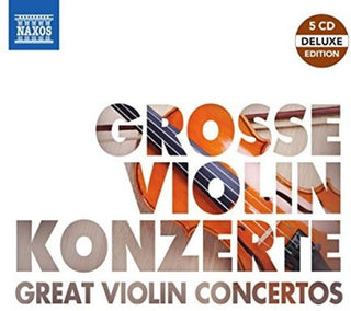 the album cover for Nishizaki / Kaler - Great Violin Concertos