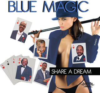 the album cover for Blue Magic - Share A Dream
