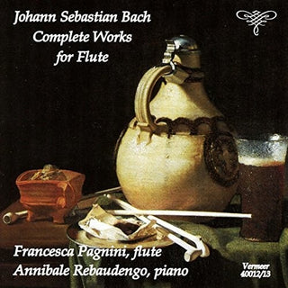 the album cover for Annibale Rebaudengo - Complete Works for Flute
