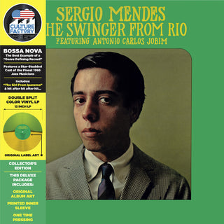 the album cover for Sergio Mendes - The Swinger From Rio