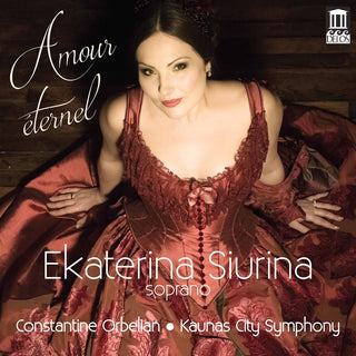 the album cover for Bizet / Siurina / Kaunas City Symphony Orch - Amour Eternel