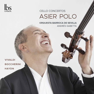 the album cover for Boccherini / Polo / Gabetta - Cello Concertos