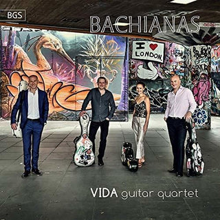 the album cover for Mendelssohn / Vida Guitar Quartet - Bachianas