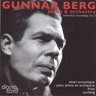 the album cover for Berg / Veto - Historical Recordings 1