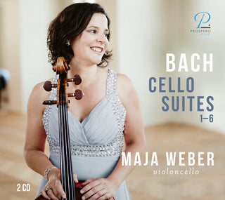the album cover for J Bach S / Weber - Cello Suites 1-6